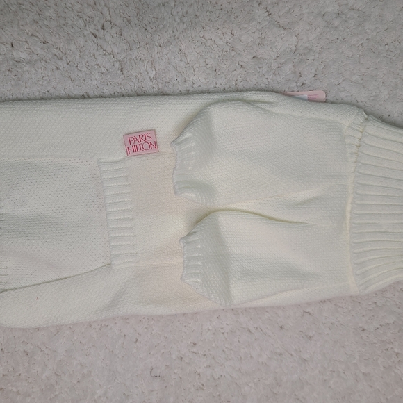 Paris Hilton 3D HEART VALENTINES DAY DOG Knit Sweater - Picture 11 of 11